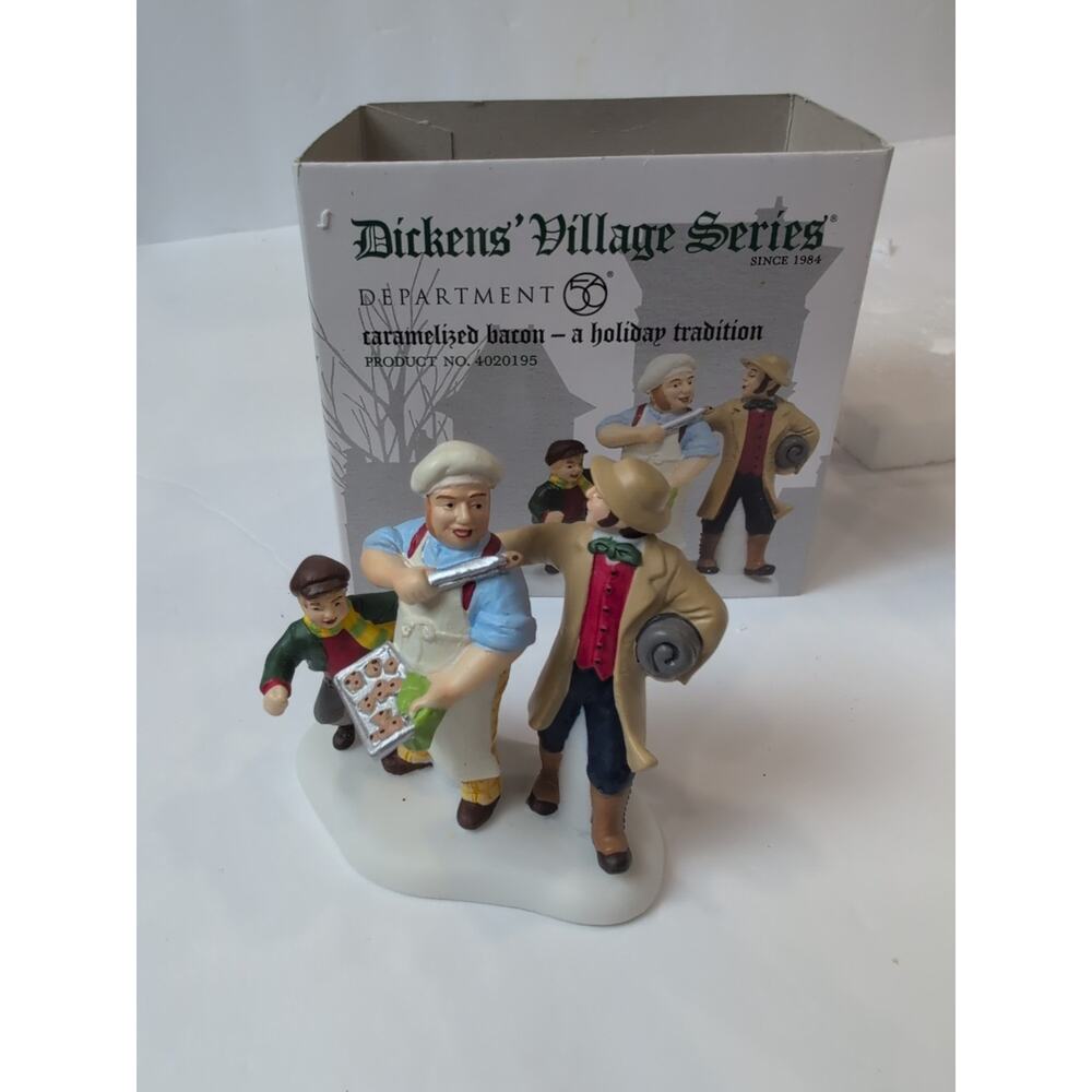 Dept‎ 56 Dickens Village Caramelized Bacon A Holiday Tradition 4020195 Christmas